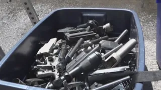Hundreds of firearms surrendered in statewide 'Gun Give Back Day'