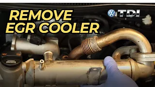 VW TDI Remove EGR Cooler