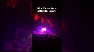 Nick Warren live in Argentina, Rosario #melodictechno #progressivehouse #techno #shorts