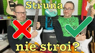 Gitara nie stroi w pozycjach? Nie możesz ustawić menzury? Ten film może Ci pomóc!