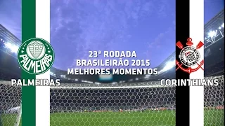 Melhores Momentos - Palmeiras 3 x 3 Corinthians - Brasileirão - 06/09/2015