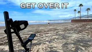My First Dig In Pismo Beach | Get Over It Metal Detecting