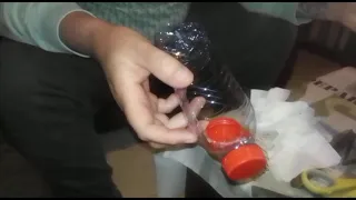Como hacer un bebedero  para gallinas con botellas