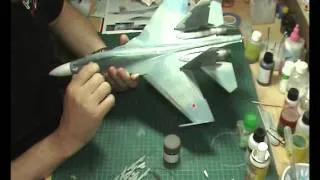 Academy 1/48 SU-27UB Flanker Part 5 (Classic)