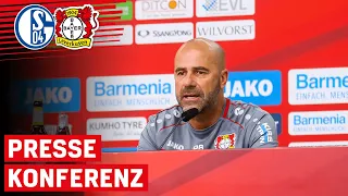 "Das wird wieder ein Endspiel für uns" | PK mit Peter Bosz vor FC Schalke 04 - Bayer 04 Leverkusen