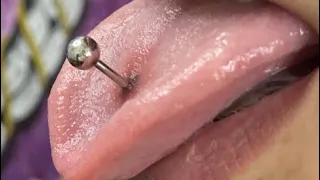 Cuidados piercings labio y lengua