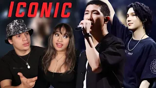 Waleska & Efra react to BTS at Suga concert ft RM Performance (unreleased song!) & J-hope, Jin