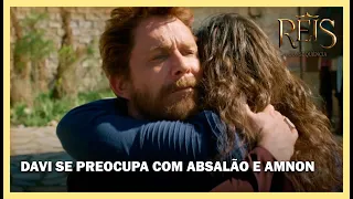 Davi se preocupa com a aproximação de Absalão e Amnon | NOVELA REIS