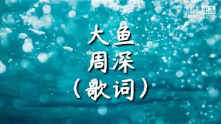 大鱼-周深（歌词）「怕你飞远去，怕你离我而去」