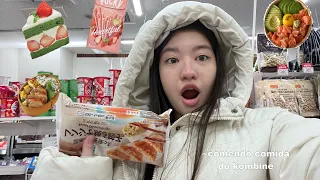 24h comendo comida da loja de conveniência *do japão (kombine)