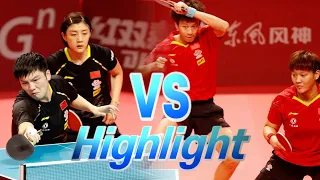 Fan Zhendong/Chen Meng vs Lin Gaoyuan/Sun Mingyang | 판젠동/천멍 vs 린가오위안/쑨밍양 | 2020 Chinese warm up