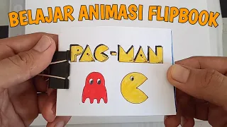 PAC-MAN GAME | Cara Membuat Flipbook | How to make a flipbook