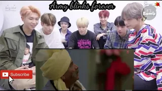 BTS reaction to engine ki seeti from khoobsurat (ARMYMADE)