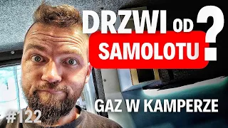 #122 Drzwi z samolotu? 🤔 Gaz w kamperze i Targi Karawaningowe Służewiec 2024  😆