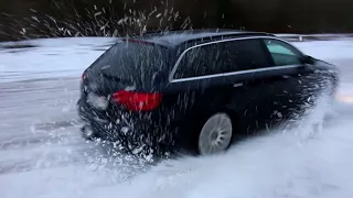 Audi a6 c6 (3.0TDi 165kW Quattro) Drift - Winter Wonderland