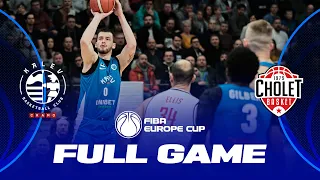 SEMI-FINALS: BC Kalev/Cramo v Cholet Basket | Full Basketball Game | FIBA Europe Cup 2022-23