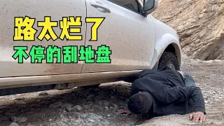 进山探矿的路太废车了，新买的皮卡感觉要开报废了，阿宁很心疼【楼兰阿宁】