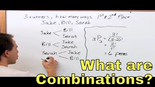 Combinations Vs. Permutations in Probability & Statistics? - [2]