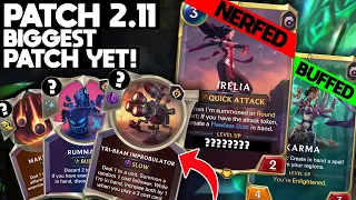 Is This Patch The Death of Azirelia?! | Patch 2.11 Legends of Runeterra Overview / Review