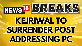 Delhi CM Arvind Kejriwal To Surrender Post Addressing The Press At AAP's Party Office | English News