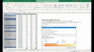 Formatare conditionata in excel - Partea II