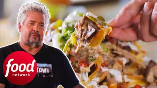 Guy Tries Elevated Mexican Food At GANGSTER Ski Resort! | Diners, Drive-Ins & Dives