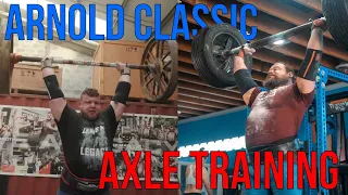 Arnold Strongman Classic 2024 Training | Apollon's Axle