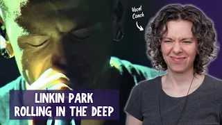 Watching Linkin Park perform "Rolling in the Deep" LIVE - Reaction and Vocal Analysis