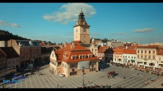 Council Square - Brasov by Drone