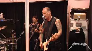 Metallica - Unforgiven II Live 2014 (Tuning room)