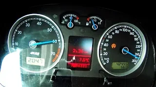 VW Bora R32 Turbo Acceleration 0-100 0-200 Sound