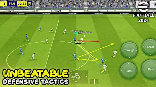 Unbeatable Defensive Formation You Must Try in eFootball 2024 Mobile