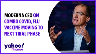 Moderna CEO on combo Covid, flu vaccine moving to next trial phase
