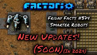 Factorio Friday Facts #374 - Smarter Robots, Explained (Space Age Expansion content)