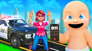 Baby Calls The POLICE on MOMMY...