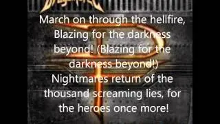 Dragonforce - Cry Thunder Lyrics