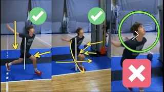 Almost PERFECT 🏐 Approach Mechanics!!!  Why is it not perfect???