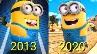 Evolution of Minion Rush 2013~2020