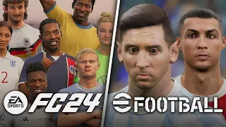 EA SPORTS FC 24 — КОНКУРЕНТ eFootball 2024 по ВСР@ТОСТИ?