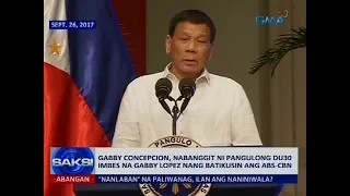 Gabby Concepcion, nabanggit ni Pangulong Du30 imbes na Gabby Lopez nang batikusin ang ABS-CBN