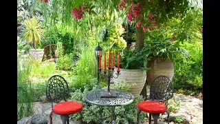 Garten mit mediterranen Akzenten in Deutschland 2