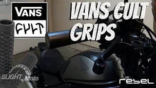 Honda Rebel - how to install Vans X Cult Grips