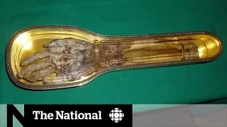 St. Francis Xavier's severed forearm to tour Canada