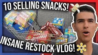 10 BEST Selling Candy at School Snacks to Buy NOW! (Epic Restock Vlog!)