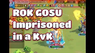 ROK GOSU GOT IMPRISONED IN A KVK =(