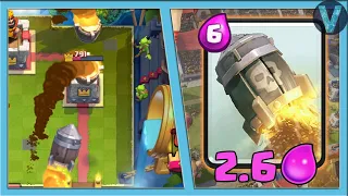 The FASTEST ROCKET IN THE WORLD! Suffering with deck for 2.7 ELIXIR / Clash Royale