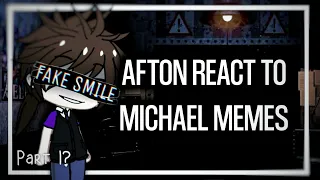 Aftons react to Michael Afton || Angst? || First Afton Vid!! || Shean Gacha.