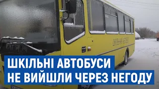 Третина учнів Новгород-Сіверського району залишились вдома: в рейс не вийшли шкільні автобуси