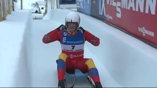 St.Moritz - Celerina Luge World Cup, Men 1st Run.