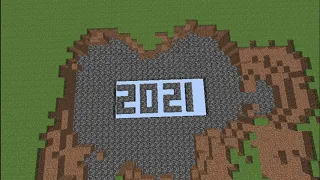 GOODBYE 2020 WELCOME 2021!!! (MINECRAFT)